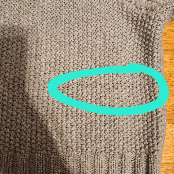 NWT Eileen Fisher The Fisher Project Gray Lofty Merino Wool Sweater Size S/P - Picture 12 of 12